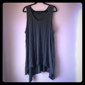Dark Olive asymmetric tank